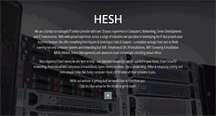 Desktop Screenshot of hesh.co.uk